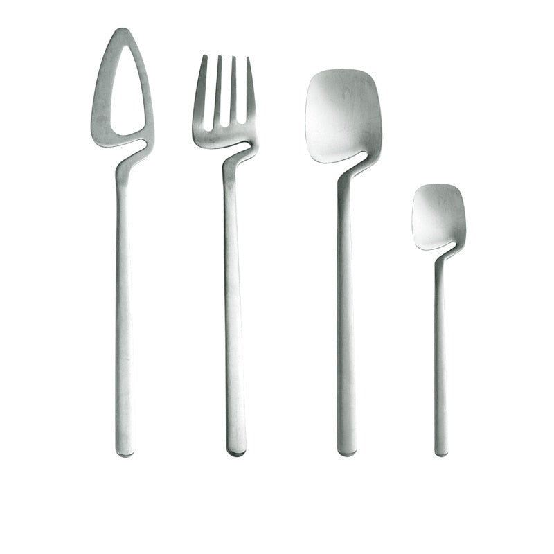 4 Set Hinged Stainless Steel Flatware