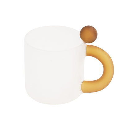 Frosted Candy Handle Mug