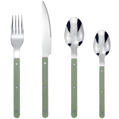 4 Set ABS Handle Stainless Steel Flatware