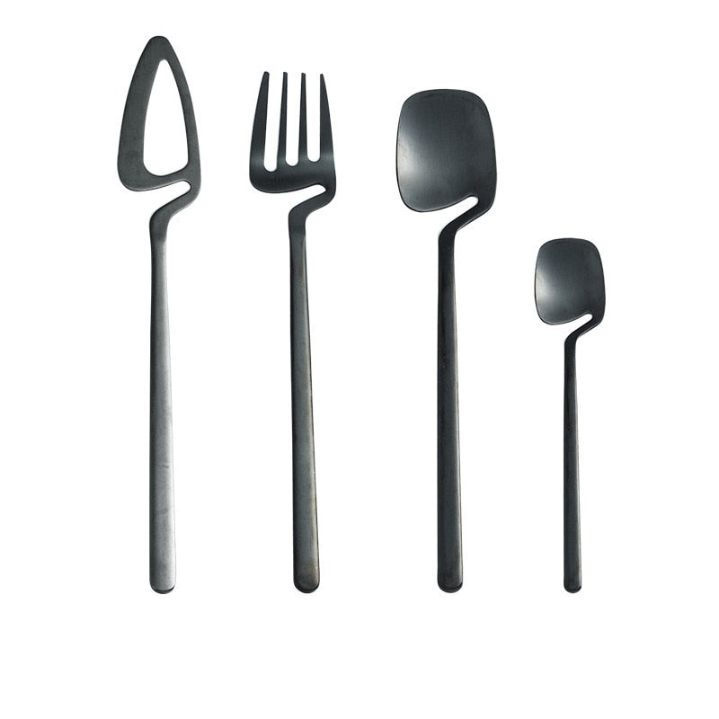 4 Set Hinged Stainless Steel Flatware