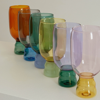 Colored Colored Goblets