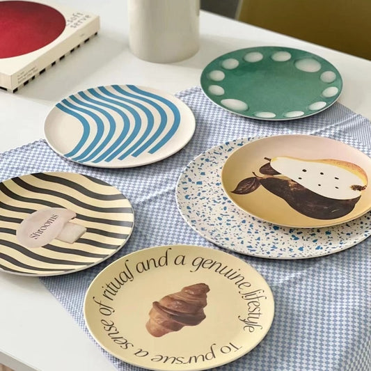 Reusable Bamboo Dinner Plate Collection